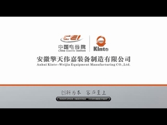 Próba pienia w szafie z servo do regulacji szerokości Foxcom.