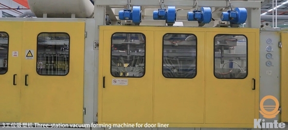 Zautomatyzowana linia produkcyjna lodówek / linia montażowa drzwi zamrażarki